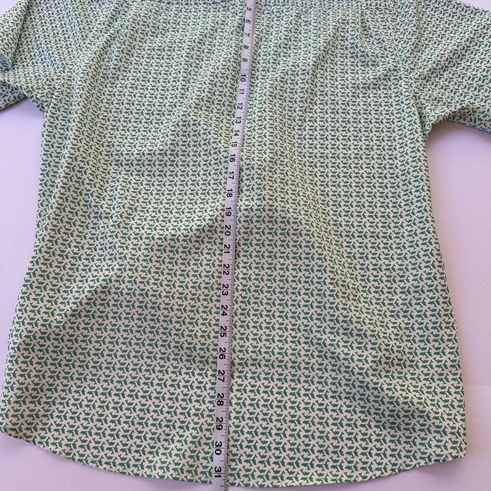 Men’s Heritage Report Collection Short Sleeve Shirt Dolphins Pattern Size XXL​​​ - Picture 6 of 6